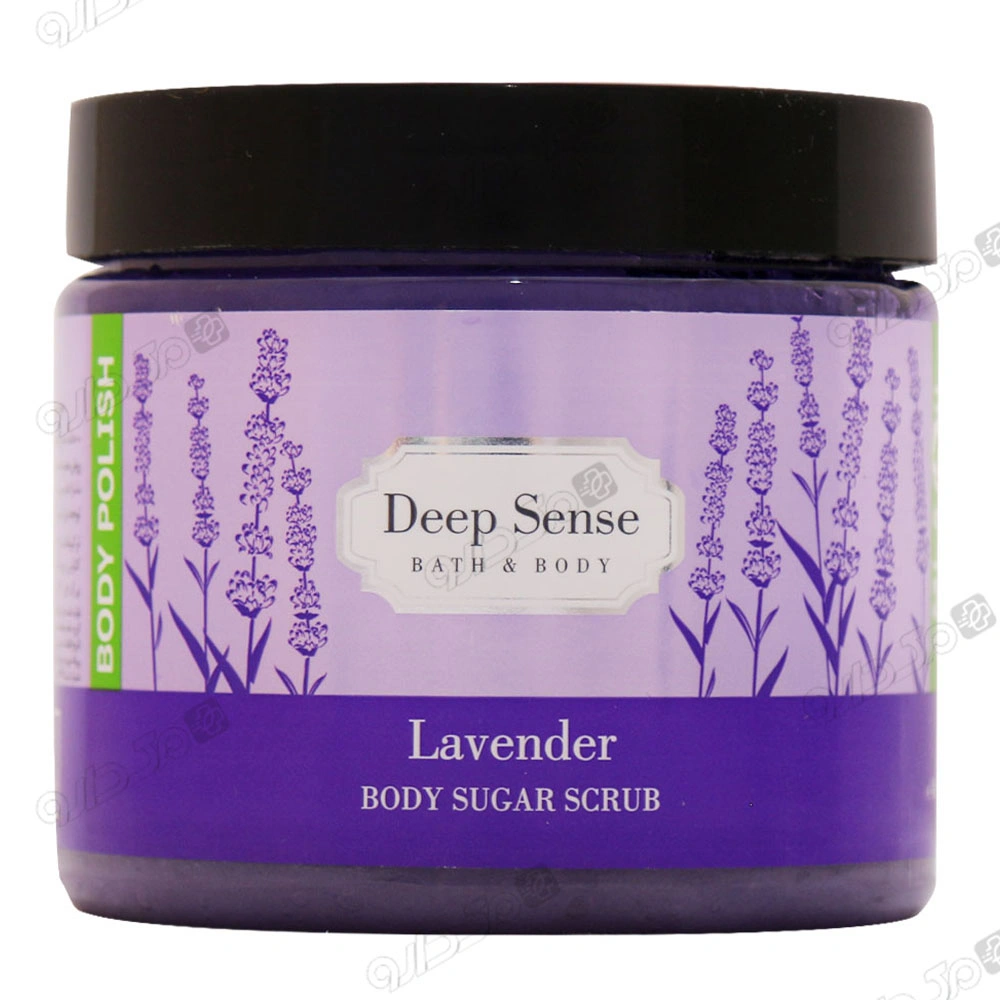 ژل اسکراب شکری بدن لوندر دیپ سنس